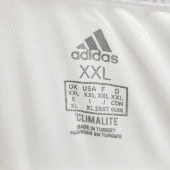 Adidas Real Madrid FC 19/20 Home Jersey Mens 2XL White - Picture 9 of 11